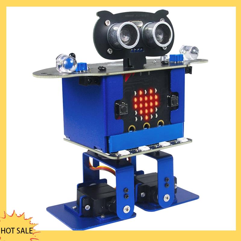 A66Z Happybot Programmierauto +XR Scratch Biped Walking Dance Music Micro:Bit Motherboard APP