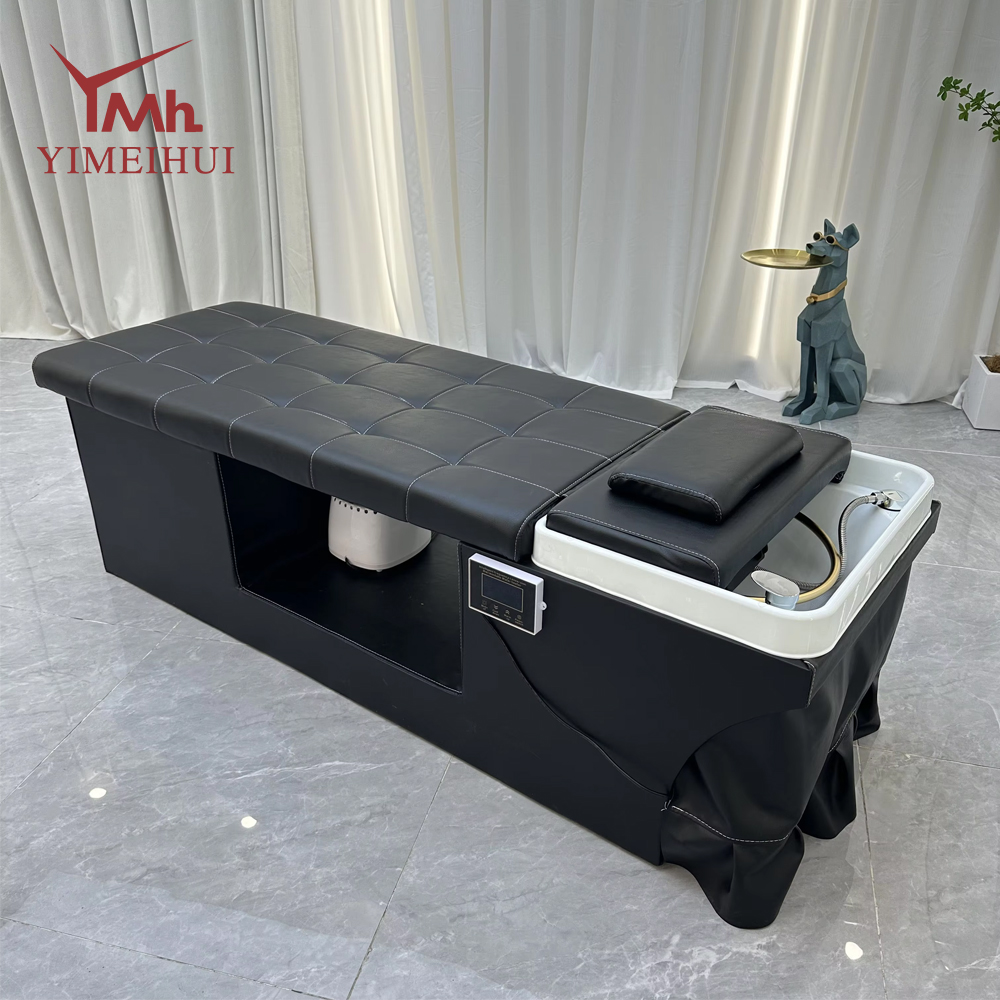 Salon Washing Hair Massage Hydrotherapy Shampoo Bed Spa Head Water Therapy Circulation Shampoo Beds