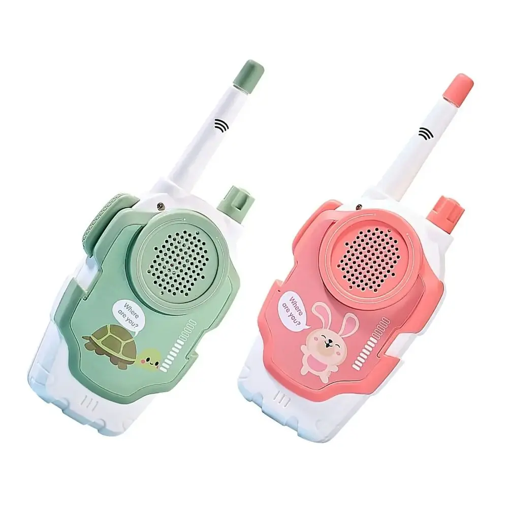 Walkie-talkie โทรศัพท์มือถือกลางแจ้งน่ารักของเล่นเด็กเด็ก Intercom เครื่องการ์ตูนเด็กชายและเด็กหญิงของเล่นเพื่อการศึกษาของขวัญ