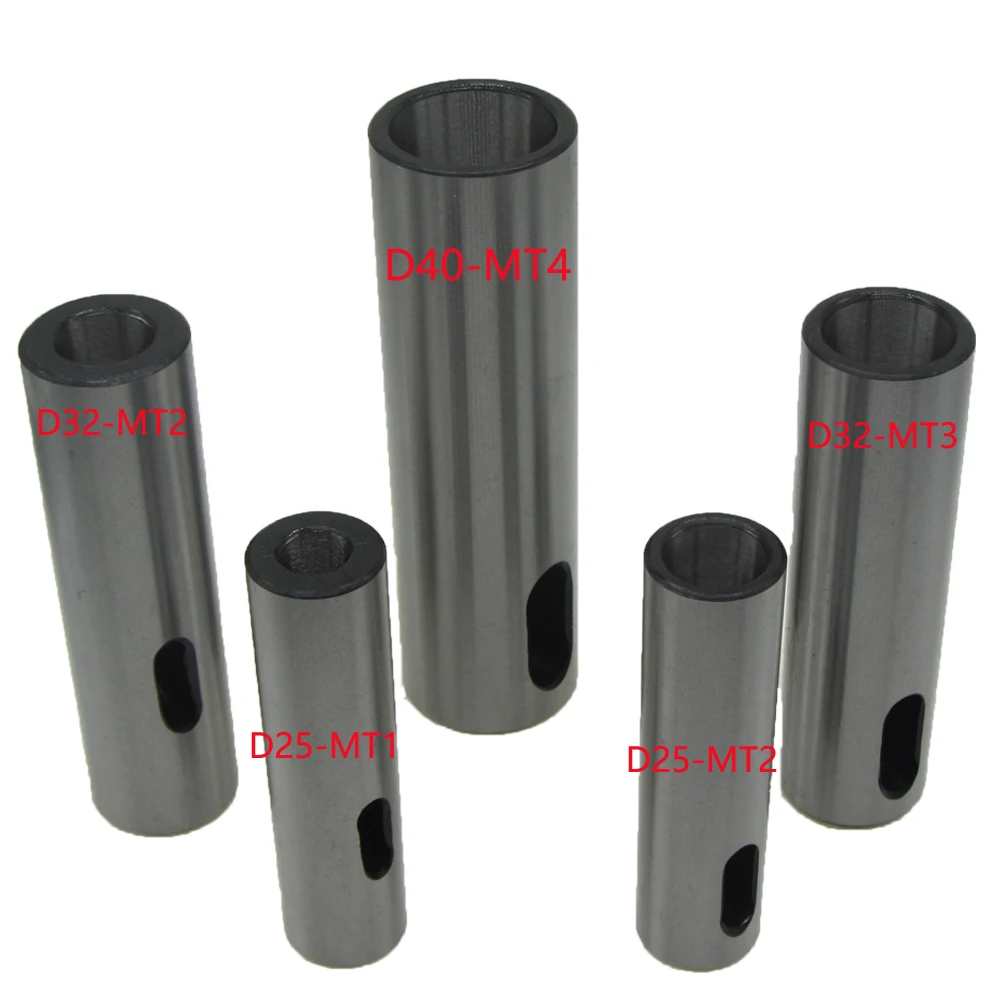 1pcs Outside Straight Shank Transfer To Inner Taper Shank Drill Sleeve Morse Tapper Shank 1 2 3 Straight Shank Reducer Variabl