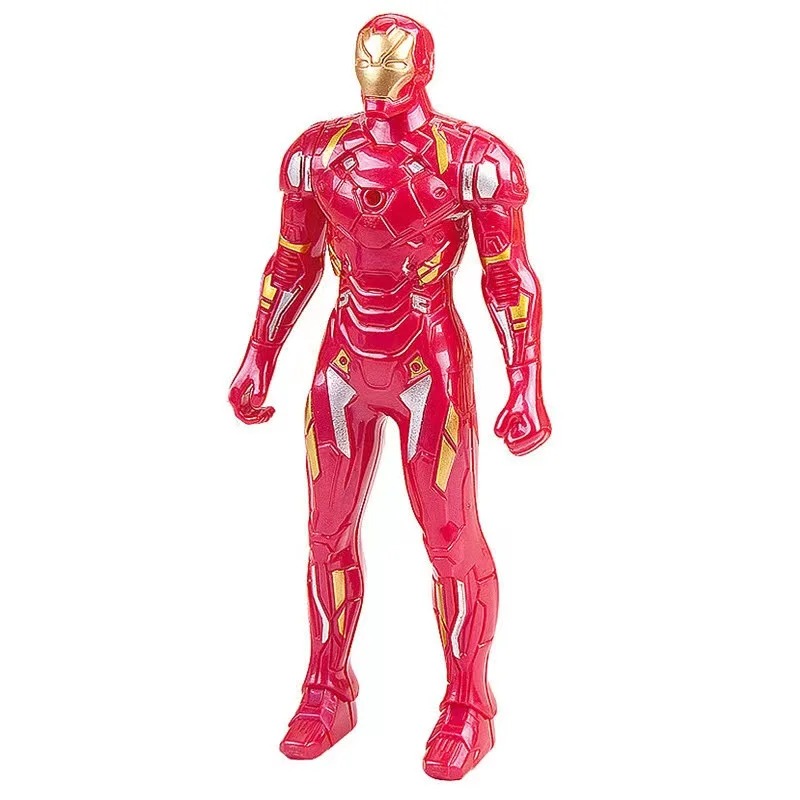 17ซม.Marvel Spidermanรุ่นอะนิเมะAction Figures Spider-Man Captainironman Luminousของเล่นเด็กตกแต่งตุ๊กตาของขวัญ