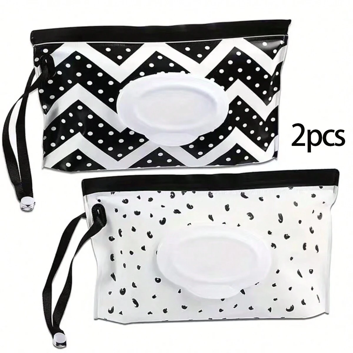 Estuche para toallitas para bebés, soporte para pañuelos de viaje, bolsa de almacenamiento de toallitas húmedas, bolsa reutilizable para toallitas húmedas para viajes, bolsas para mascarillas, bolsas para pañuelos, toallitas húmedas