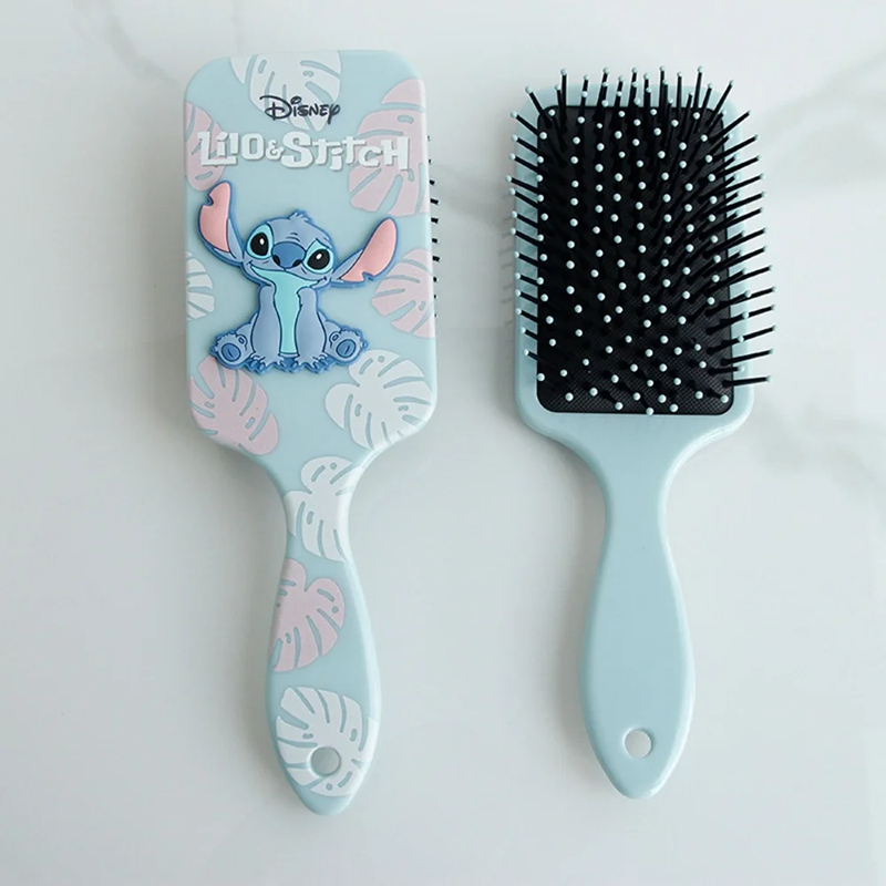 Miniso Disney Animazione Lilo & Stitch Comb Series Cartoon Stitch Cuscino d'aria periferico Pettine per massaggio Bambini Ragazza Studente Pettine