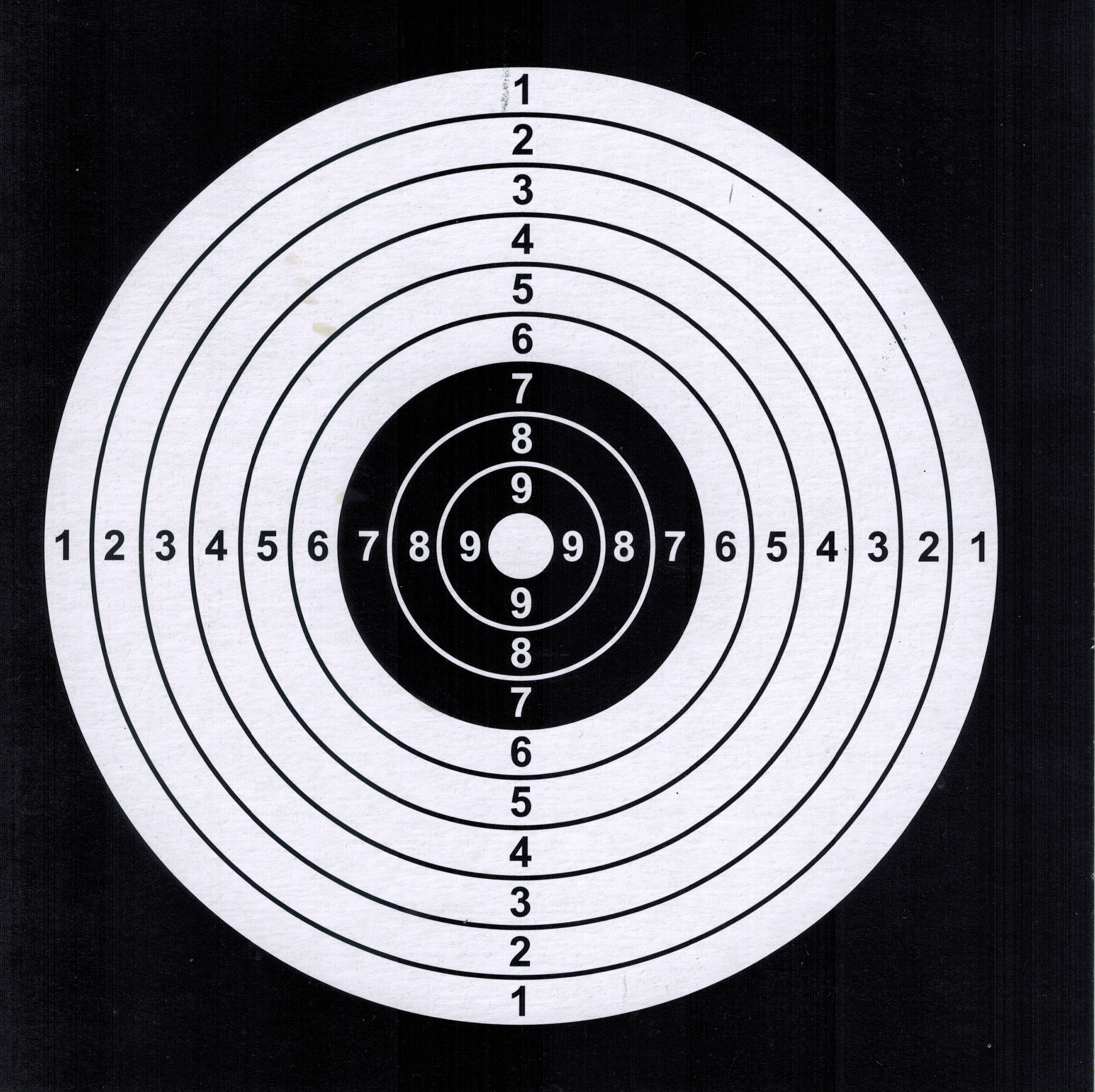 100 unidades x 17 * 17 cm alvo de papel revestido rígido adequado para a maioria das armadilhas de pellets. Superfície lisa com cores frescas e limpas.