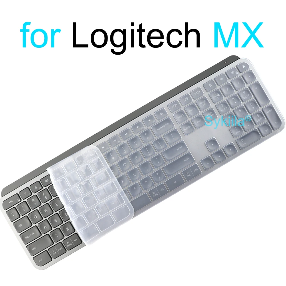 Чехол для клавиатуры Logitech MX KEYS S Mechanical Plus для Mac для Logi, защитный чехол, прозрачный силиконовый чехол, аксессуары