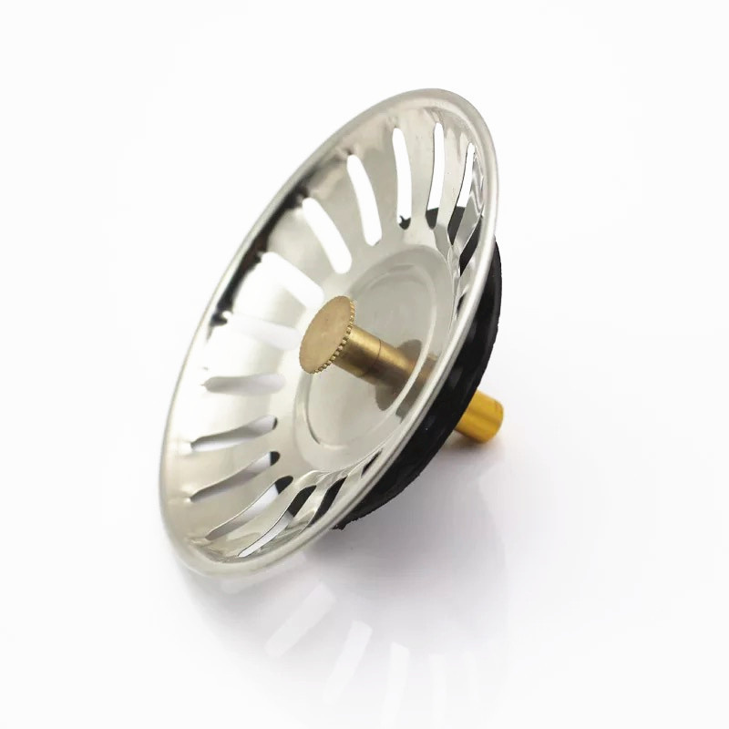 Stainless Steel Kitchen Sink Strainer Bathtub Hair Catcher Stopper Pool Bathroom Waste Sink Filter Plug Sink Accessories Tool