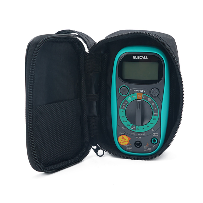 Mới Đồng Hồ Đo Vạn Năng Túi Vải Đựng Dụng Cụ Mini Túi Lưu Trữ Bền Chống Thấm Nước Và Chống Sốc Túi Mềm Đồng Hồ Đo Vạn Năng Tổ Chức Phụ Kiện