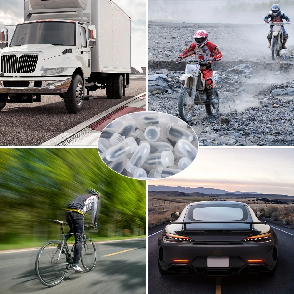 車オートバイ真空タイヤ修理釘トラックスクーターバイクタイヤパンク修理チューブレスツールゴム金属アクセサリー 10/30 個