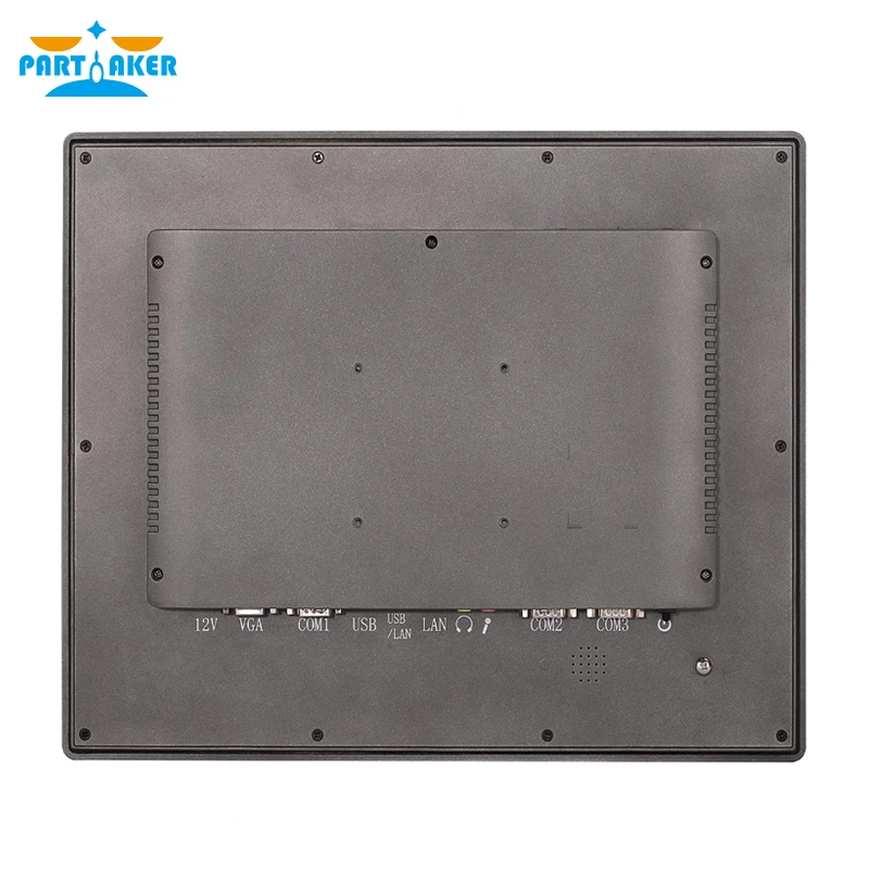 15-Zoll-TFT-Industrie-Panel-PC 5-Draht-resistiver Touchscreen Intel J1800 J1900 i5 Frontplatte IP65 Lüfterloses VGA