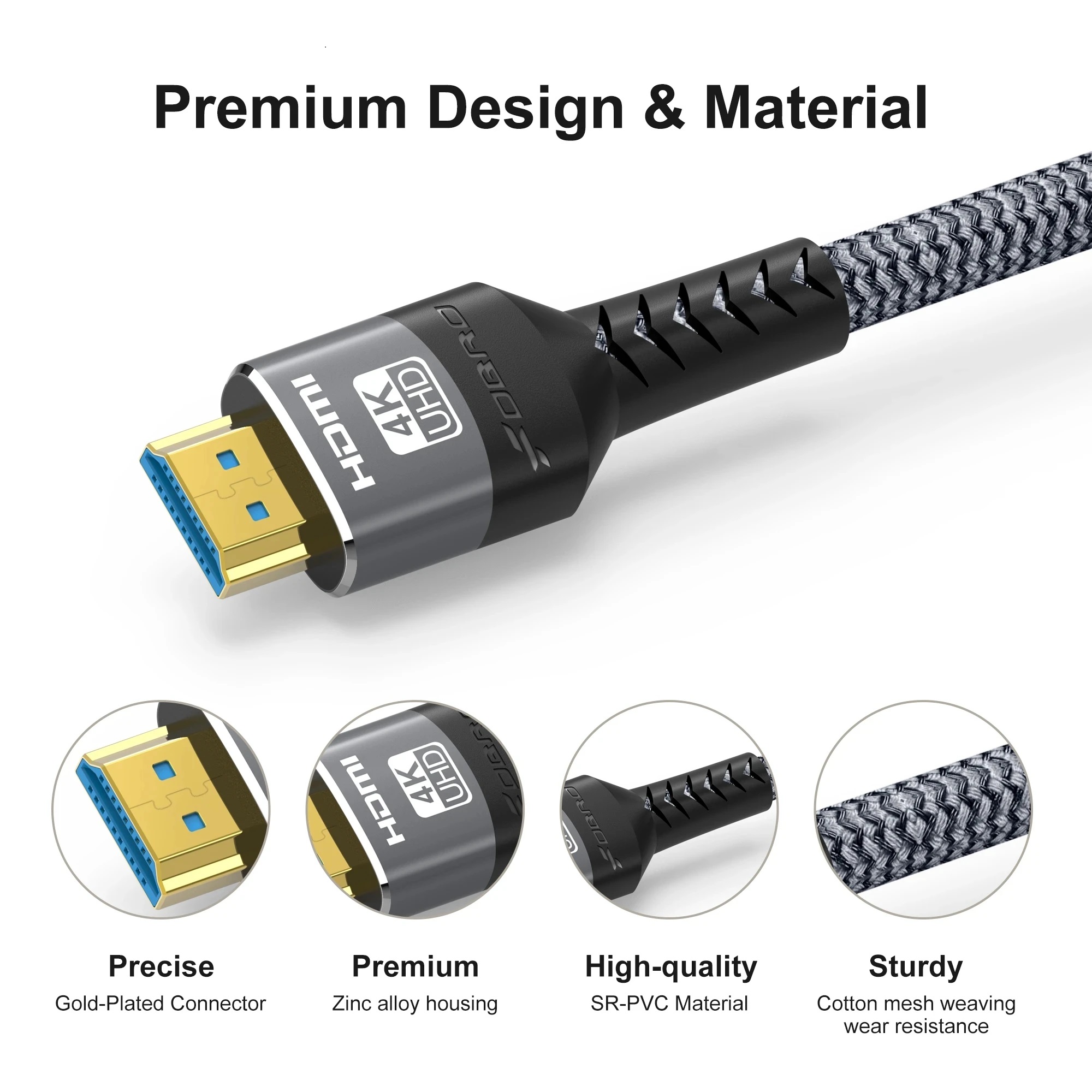 HDMI 8K 2.1 케이블 4K@120Hz 8K@60Hz 48Gbps EARC ARC HDCP RTX 비디오 케이블용 초고속 HDR PC 노트북 프로젝터 HD TV PS5
