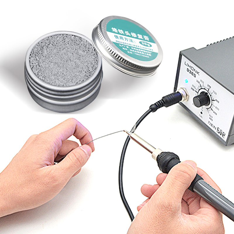 Soldering Iron Tip Refresher Solder Clean Paste Oxide Solder Iron Tip Refresh Tip Tinner Activator Non-stick Tin Repair Tool
