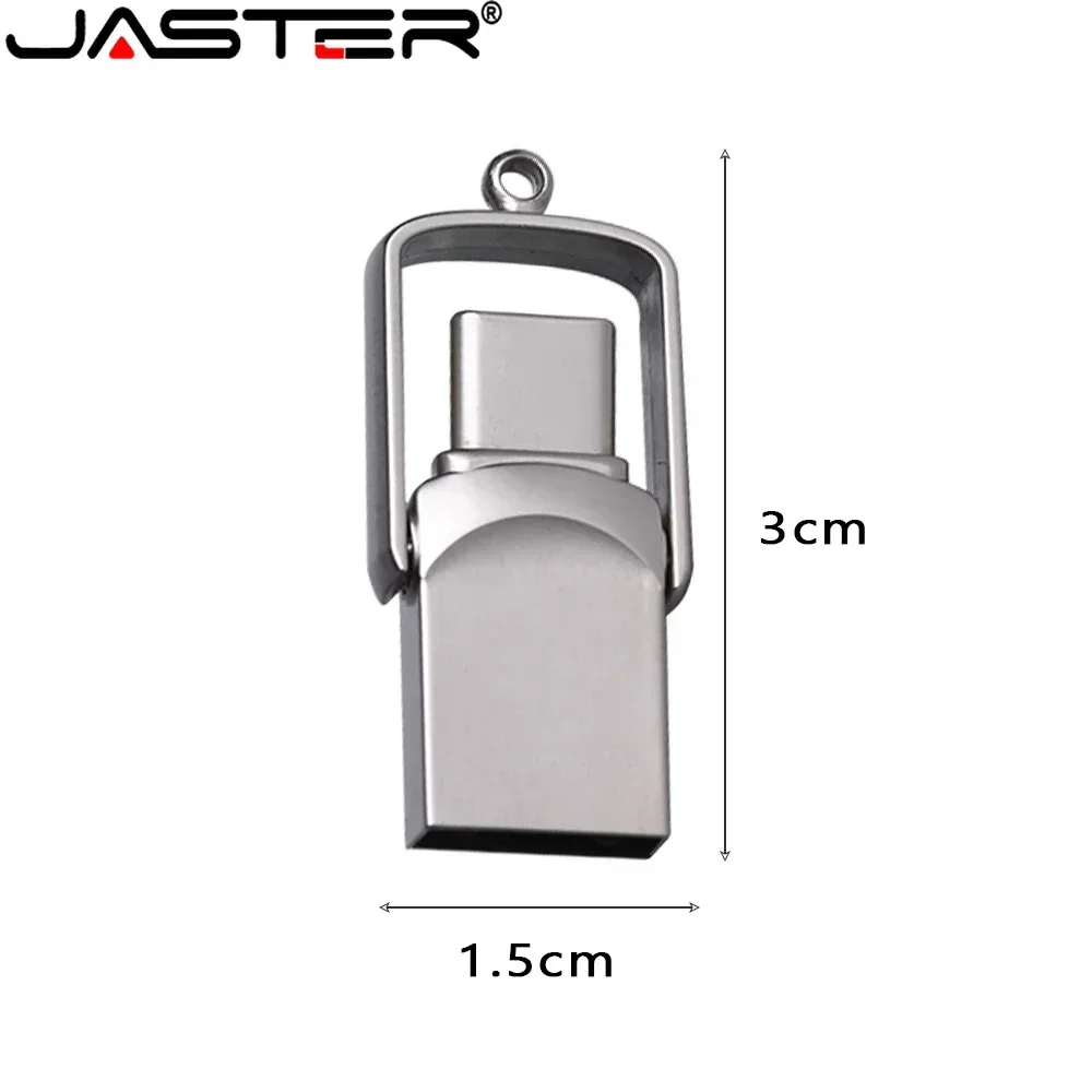 Nuevo Mini 64GB 128GB tipo C Ultra Dual USB Flash Drive Memory Stick Thumb Pen Drive regalos creativos para negocios USB Flash Drives