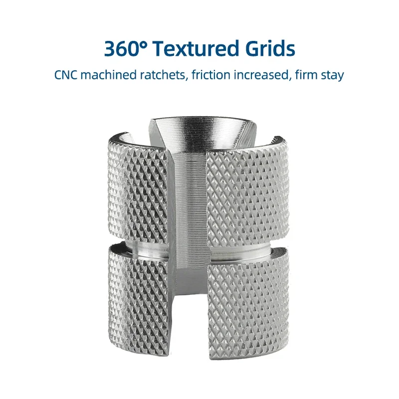 Xe Đạp Nén Cắm Steerer Tai Nghe Mở Rộng Bu Lông Lắp Bát Đầu Nắp Gắn 1 1/8 "Mở Rộng Các Loại Hạt Carbon Dĩa Mỏ Neo
