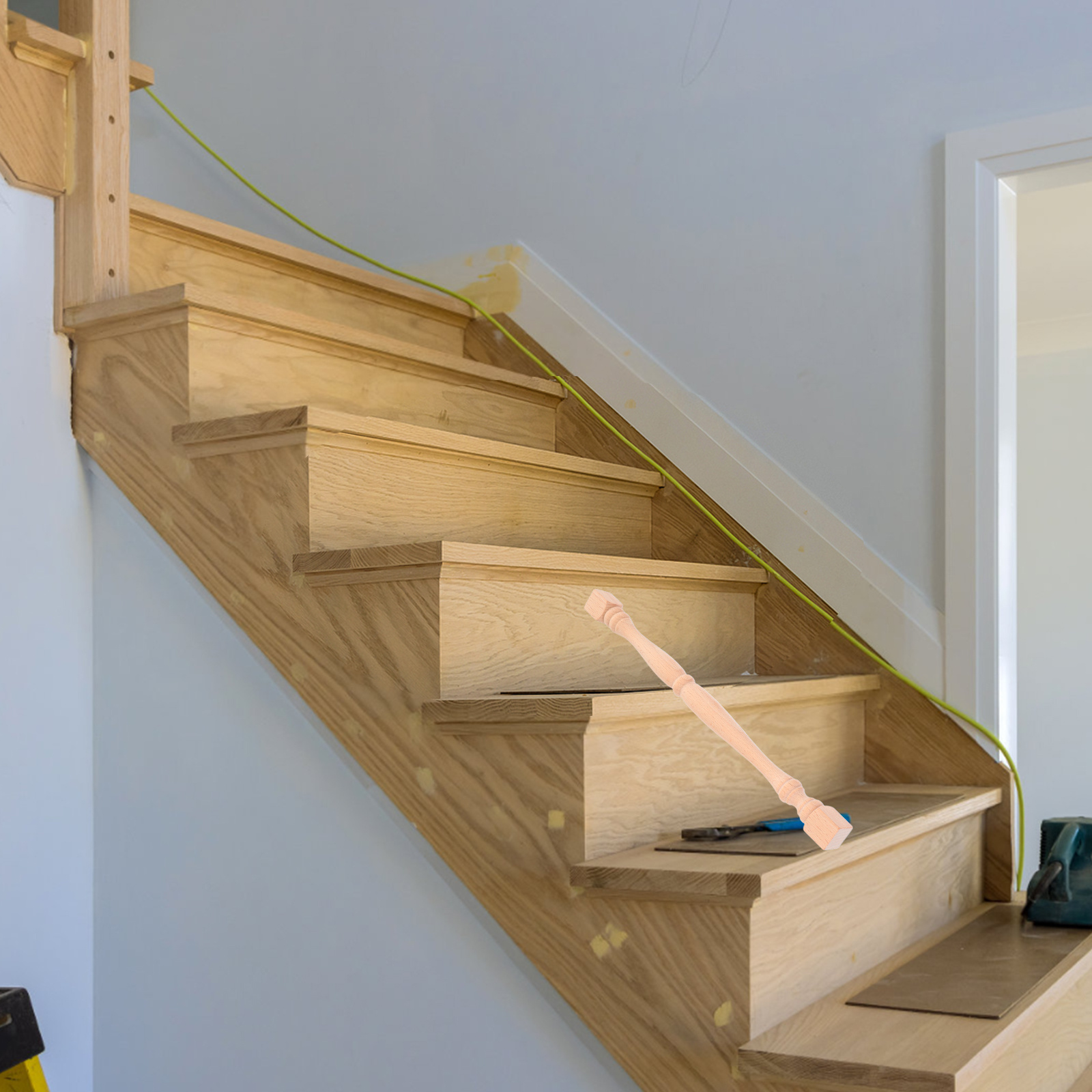 Römische Säule Zubehör Unvollendete Holz Spindel Dekorative Baluster Für Diy Holzbearbeitung Möbel Heimwerker Solide