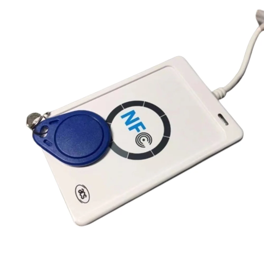 Leitor RFID ACR122U Smart Chip, token IC, copiadora clone, 13.56Mhz, 1K S50, gravador de cópia, duplicador programador, ISO14443