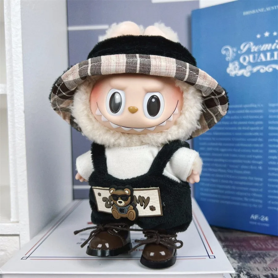 【ไม่มีรองเท้า】สําหรับ 15 ซม.Labubu ชุดมีสไตล์เสื้อผ้ากีฬาและสันทนาการชุด Labubu ชุดอุปกรณ์เสริม Labubu Ropa