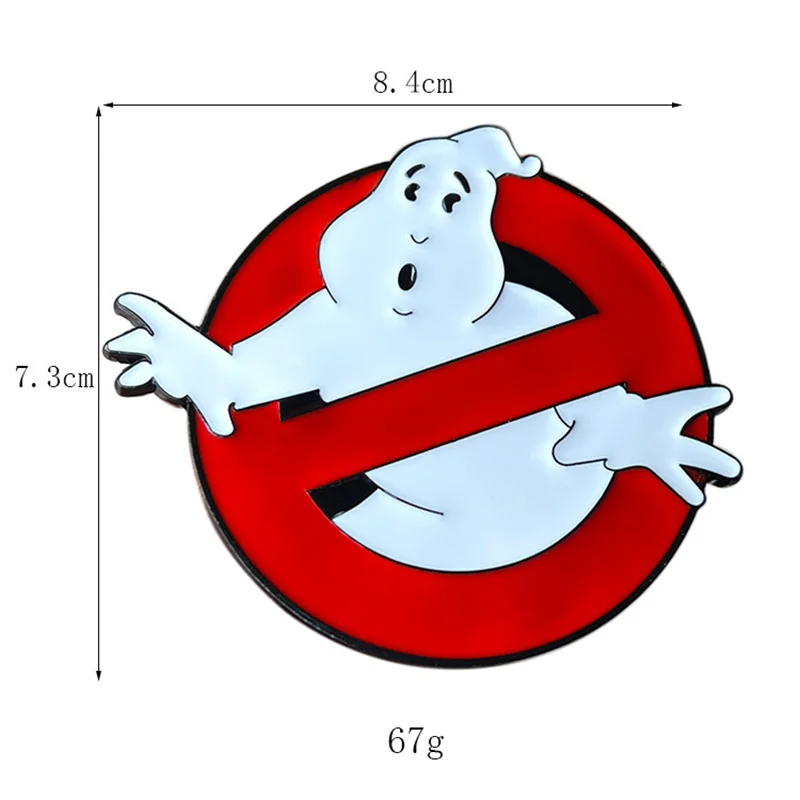 Hebilla de cinturón Ghostbusters estilo occidental