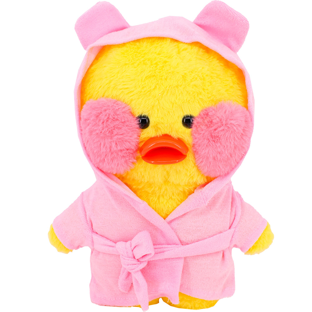 Kawaii розовая утка, одежда, чемодан, юбка для 30 см, плюшевая одежда lalafanfan, плюшевая игрушка, аксессуары для животных, детские подарки