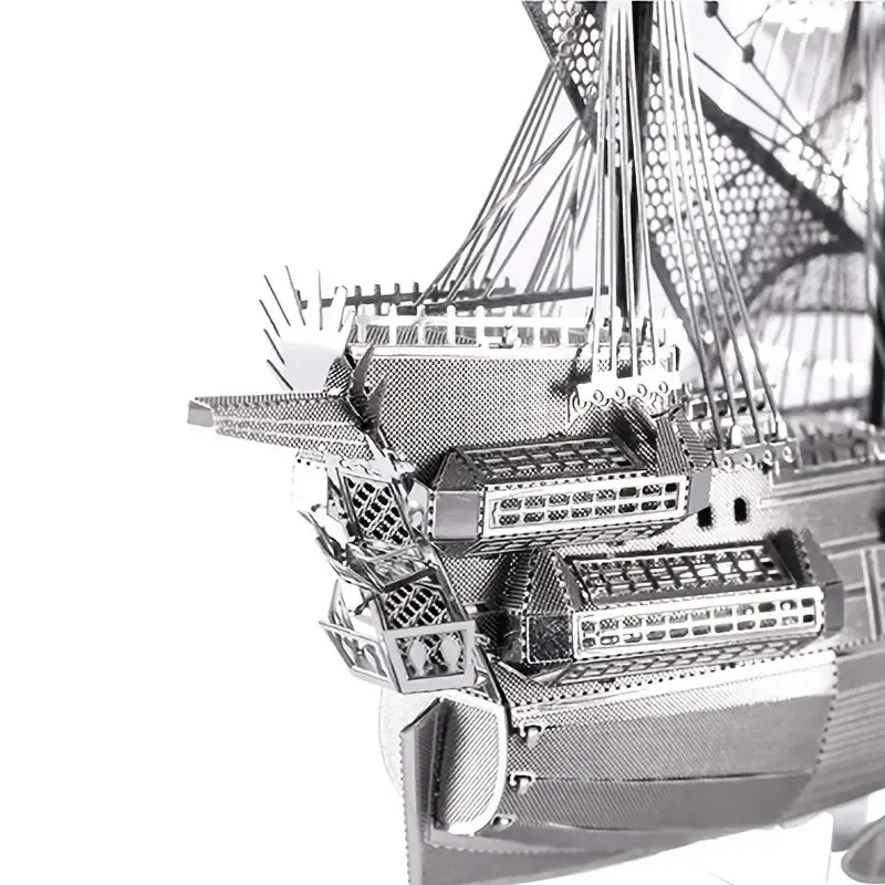 Flying Dutchman ชุดโมเดลปริศนา3D โลหะสำหรับเด็กแบบทำมือตัดด้วยเลเซอร์