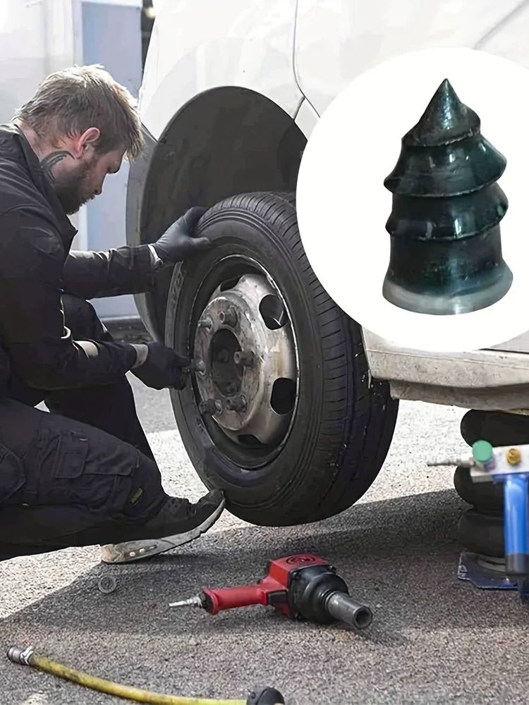 10-50 pçs carro motocicleta vácuo pneu reparação unhas caminhão scooter bicicleta pneu punctura reparação ferramentas sem câmara de borracha acessórios de metal