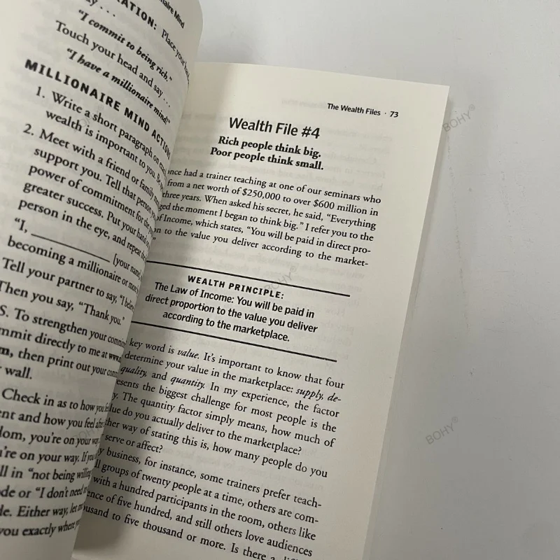 Secrets of The Millionaire Mind: เชี่ยวชาญเกมแห่งความมั่งคั่งภายใน โดย T. Harv Eker Finance หนังสือปกอ่อนภาษาอังกฤษ
