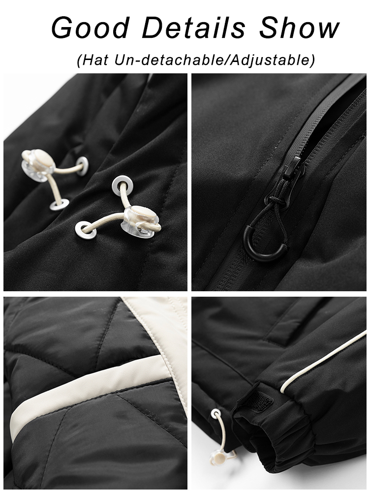 ฤดูหนาวผู้ชายเสื้อแจ็คเก็ต Thicken Parkas เกาหลีแฟชั่นขนาดใหญ่เสื้อ Hooded Windbreaker ความร้อนเสื้อแจ็คเก็ตขนาดใหญ่ 8XL