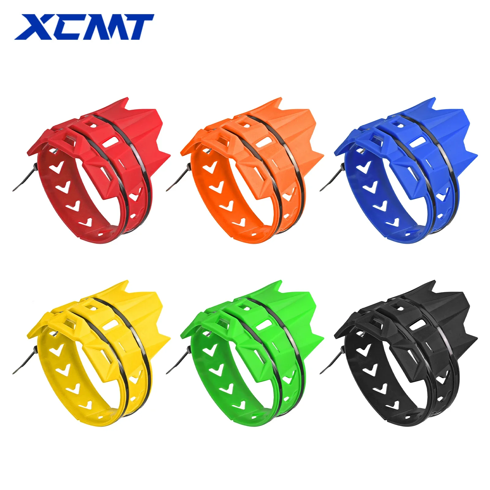 범용 배기 보호 커버 KTM SX EXC Motocross Dirt Pit Bike 용 오토바이 배기 머플러 소음기 보호대 가드