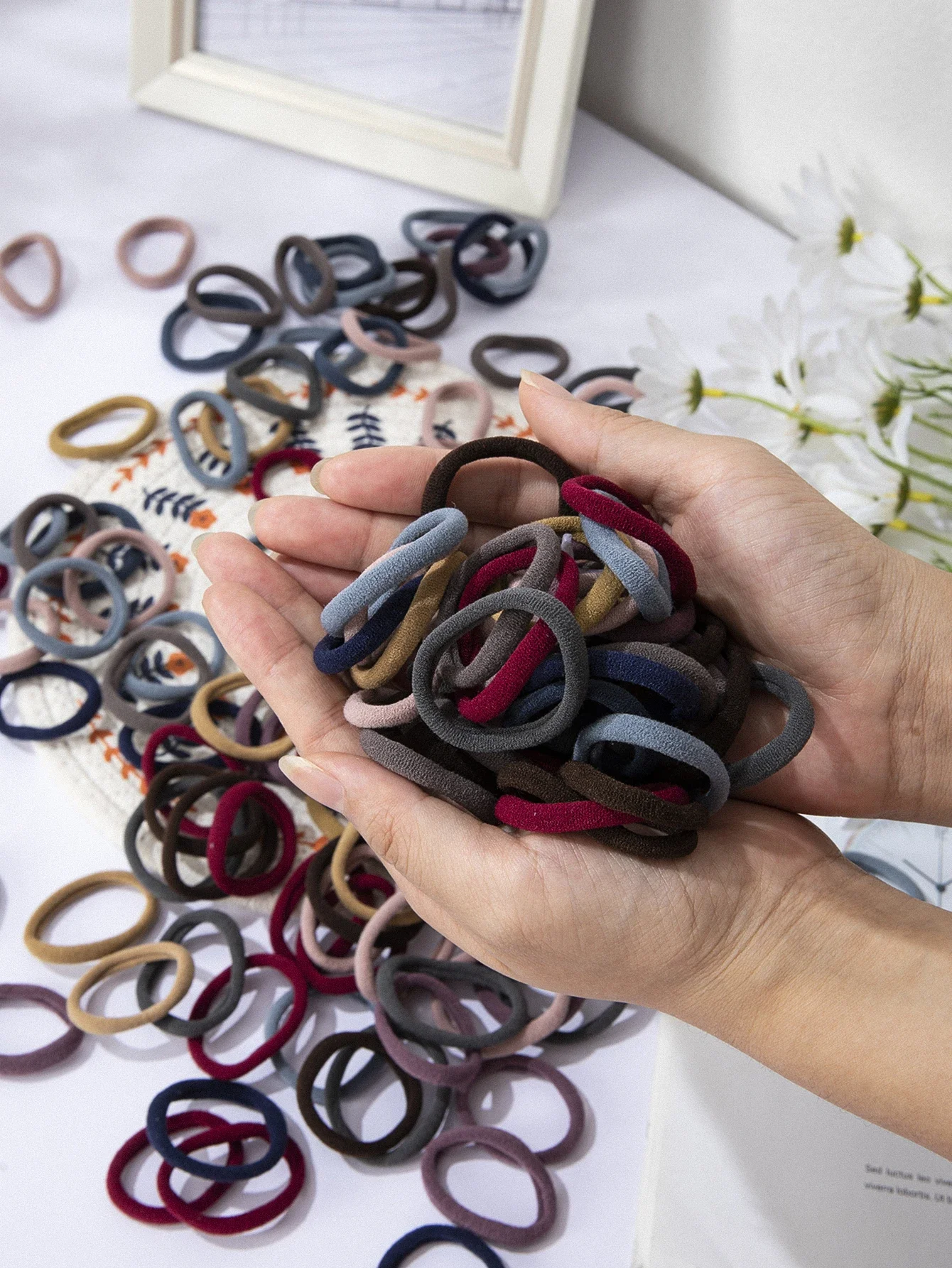 Haarbanden Voor Vrouwen Meisjes Haarband Hoge Elastische Elastische Band Haar Stropdassen Paardenstaart Houder Scrunchies Accessorie