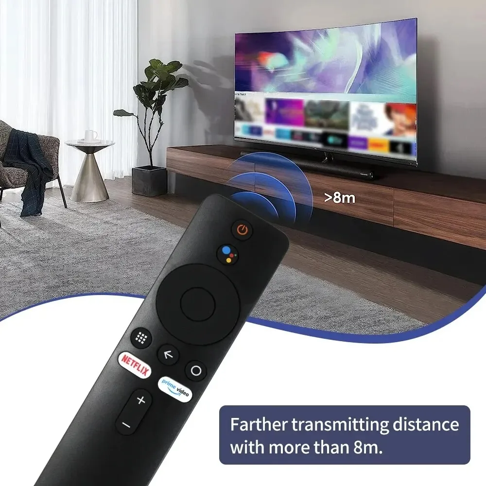 MRSVI XMRM-006 Bluetooth Voice Remote Control For Xiaomi MI Box S MI TV Stick 4K Smart TV 4X Android With Google Assistant