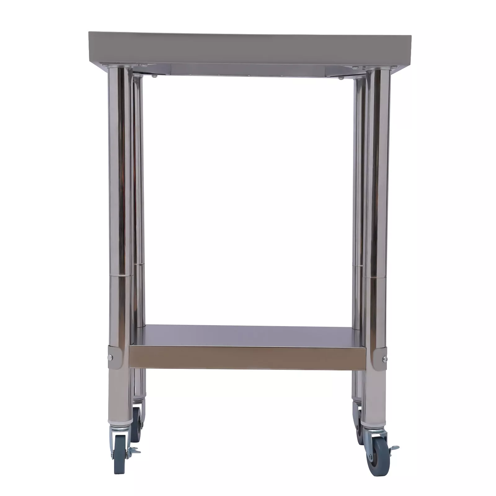 Arbeitstisch Gastronomy Kitchen Table Stainless Table Zubereitungstisch + Rollen