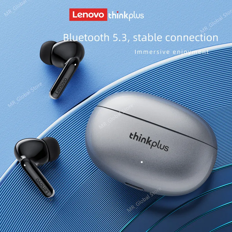 NOWE oryginalne bezprzewodowe słuchawki Lenovo XT88 TWS Bluetooth 5.3 podwójna redukcja szumów stereo Bass sterowanie dotykowe długi czas czuwania zestaw słuchawkowy