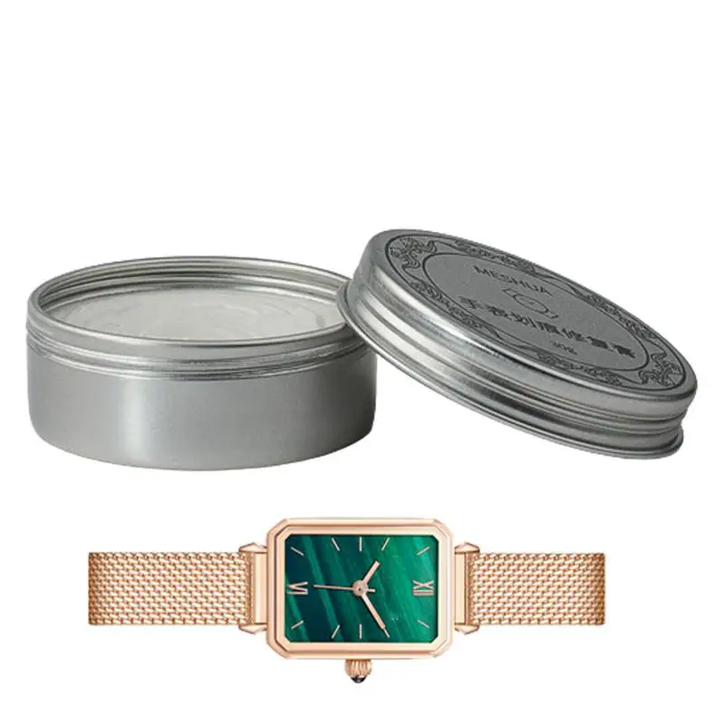 Removedor de arañazos, reloj de Metal, crema para pulir joyas, herramientas de Metal adecuadas para limpieza de relojes y joyas, pasta de molienda