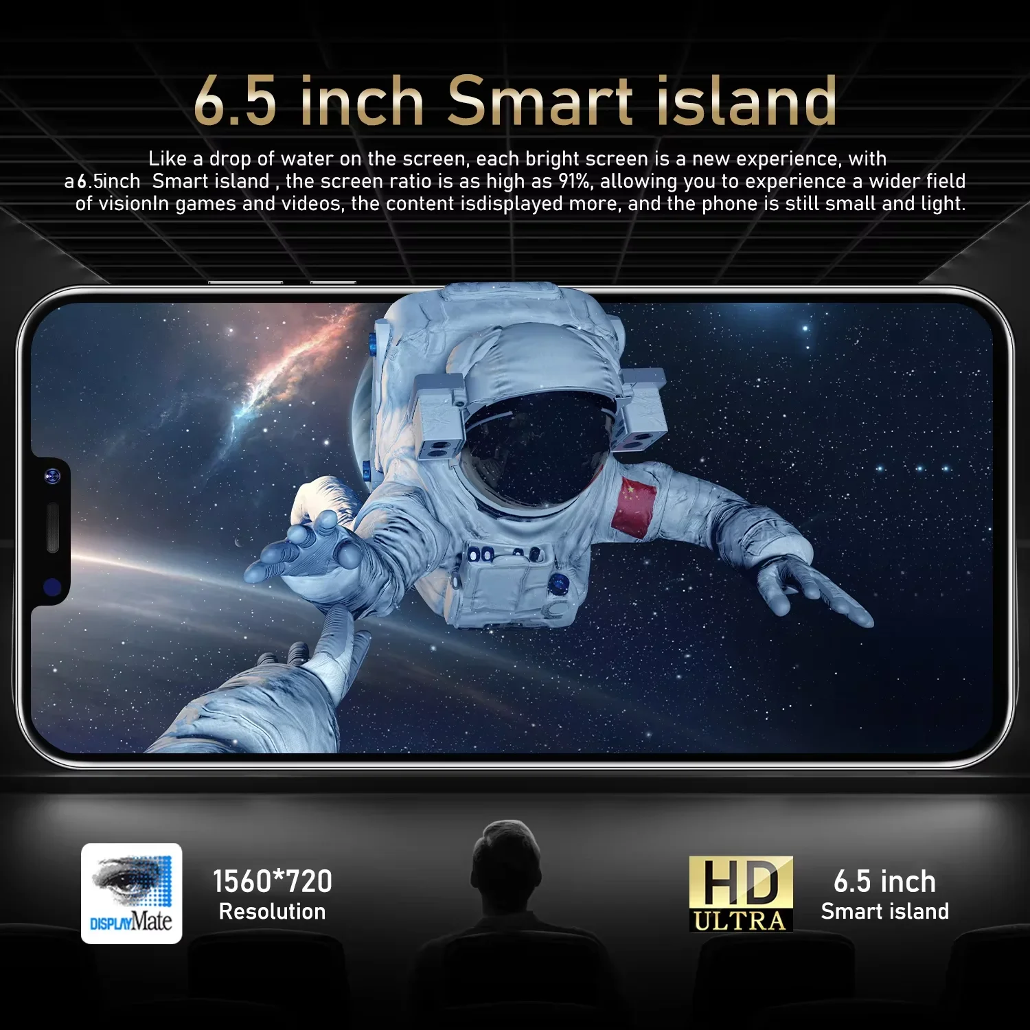 Note 16 Pro Smartphone android 6.5 inch 6GB RAM 128GB ROM celular Google Play Store Original 5000mAh Cell phone Mobile phones