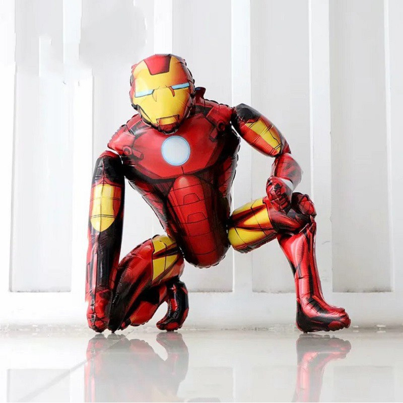 Украшение на день рождения человека-паука, цифровой воздушный шар из алюминиевой пленки, новинка, красная посуда в виде Человека-паука, Детская фотография