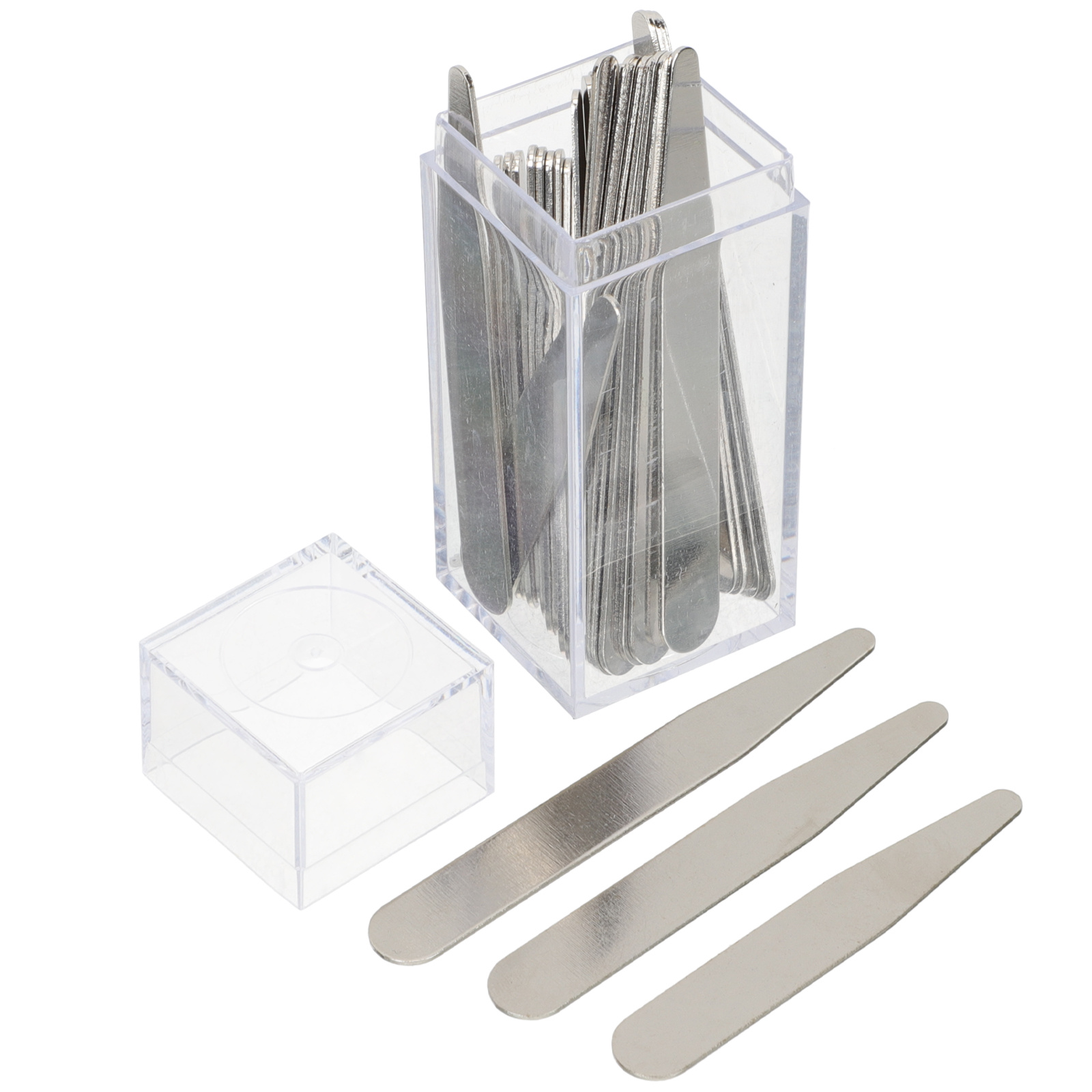 36 stks Kraag Blijft Voor Mannen Overhemden Rvs Inserts Ondersteuning Lichtgewicht Houder Kraag Benodigdheden