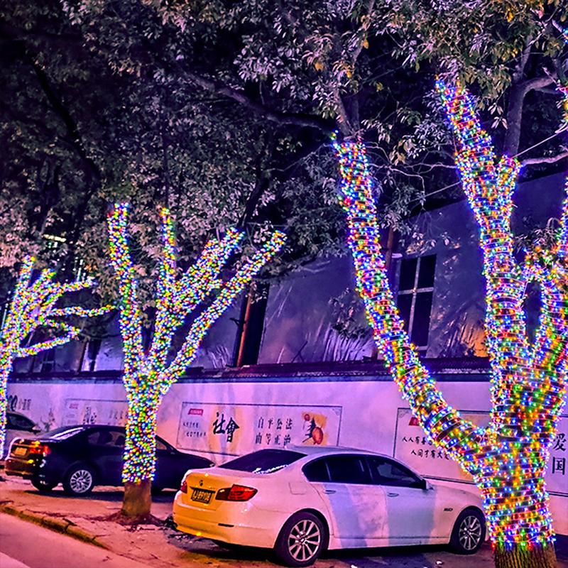 Led solar lichterkette 7m 50 lichter 8 muster solar fee lichterkette wasserdichte garten hochzeits party dekoration