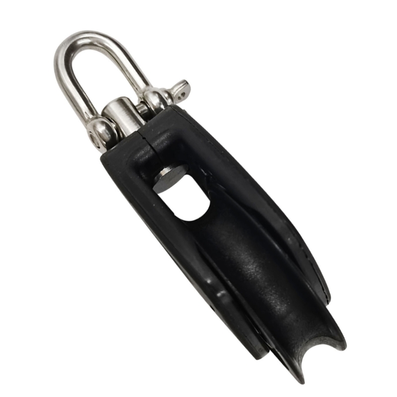 Gesekan Rendah Pulley Pulley Multipurpose Nylon Pulley Dengan Rotasi 360 Derajat