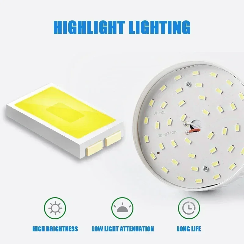 Camping light LED portable light USB rechargeable outdoor hanging camping light bulb energy-saving emergency light garden tent