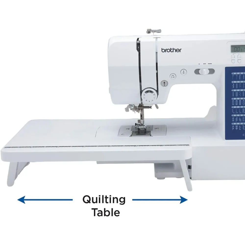 CS7000X Computerized Sewing and Quilting Machine, 70 Built-in Stitches, LCD Display, Wide Table, 10 Included Feet