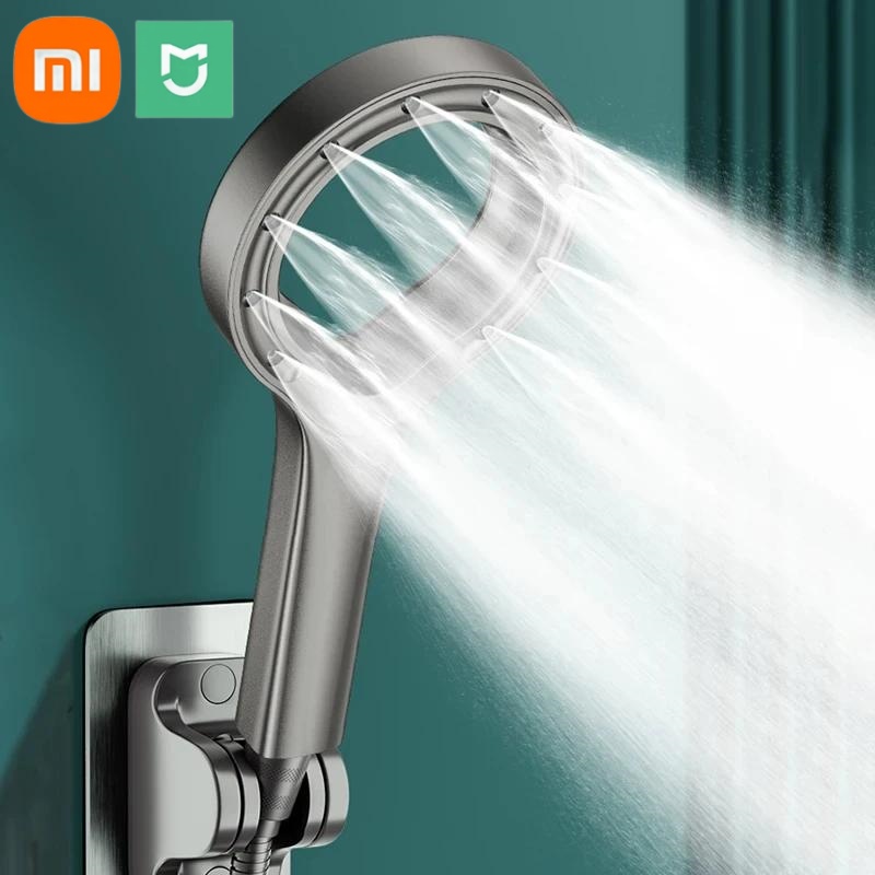 Xiaomi MIJIA ручной душ высокого давления, мощные наборы распылителей для душа, домашний спа, ванная комната, дождевой душ, аксессуары для ванной комнаты