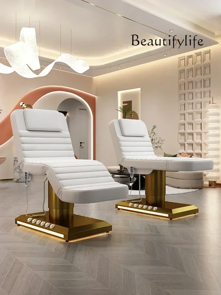 Cama facial de alta qualidade A55 Cama dentária de levantamento elétrico Cama de fisioterapia para salão de beleza