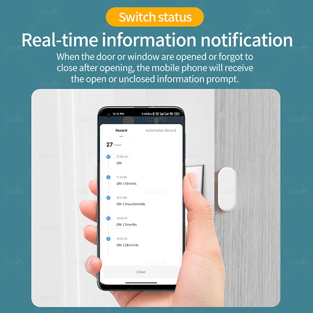 ZigBee Smart Fenster-Tür-Sensor-Detektor 2 IN 1, mit Lux- oder Vibrationserkennung, Heimsicherheitsalarm, funktioniert mit Home Assistant Z2M