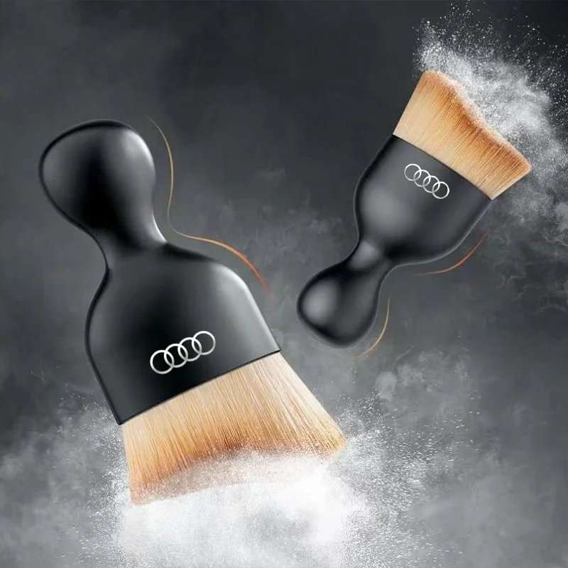 Car Air Conditioner Outlet Dashboard Cleaning Brush Auto Interior Dust Brush for Audis Sline TT A1 A2 A3 A4 A5 A6 A7 A8 8P B6 B7