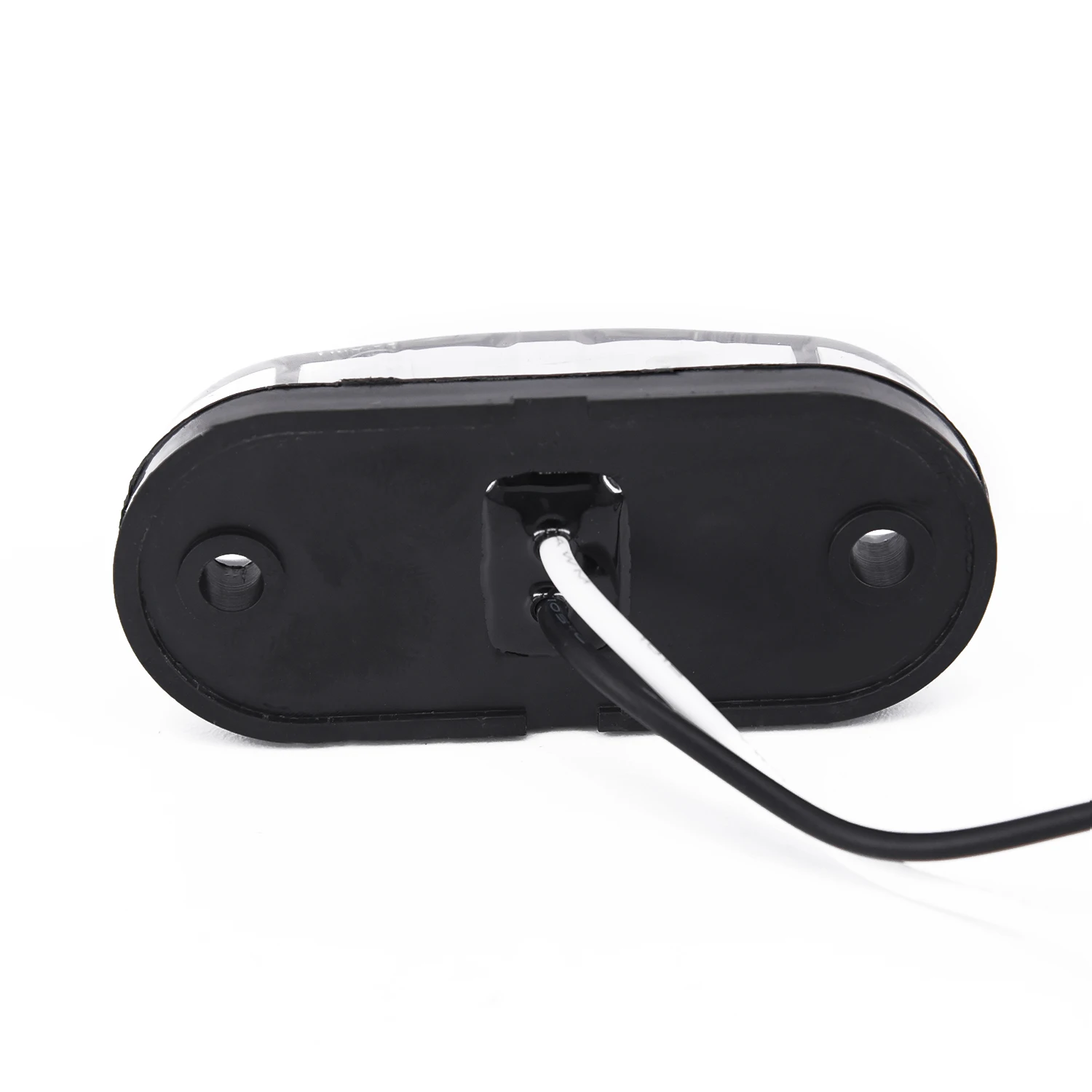 2 個セット ホワイト 12V LED 車のサイド マーカー - テール ライト 24V トレーラー - トラック ランプ LED クリアランス トレーラー キャラバン スカニア トラック用
