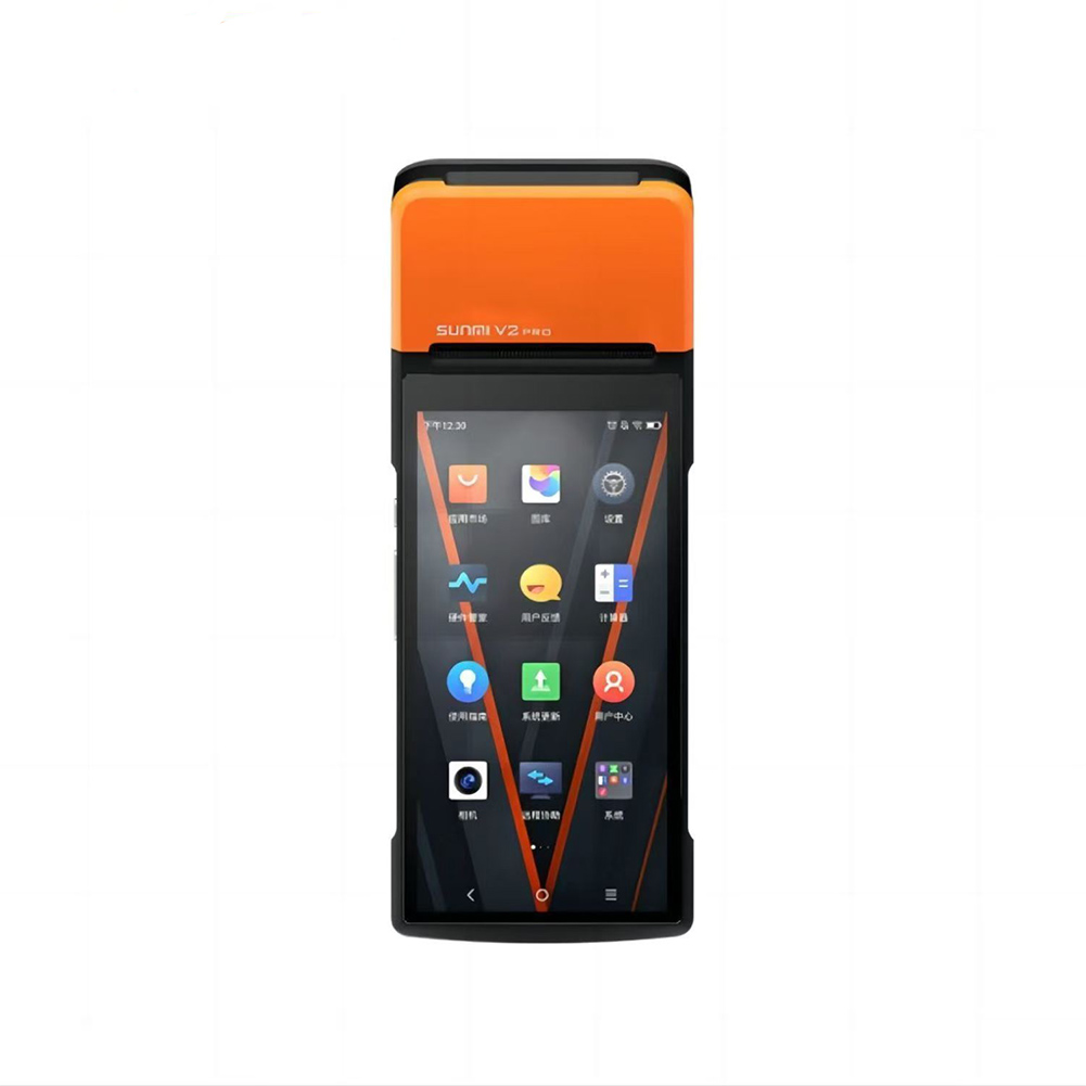 Nueva impresora de tickets terminal POS portátil V2Pro Android memoria de 58mm 1G + 8G 5,99HD compatible con Bluetooth WiFi 4G sin NFC