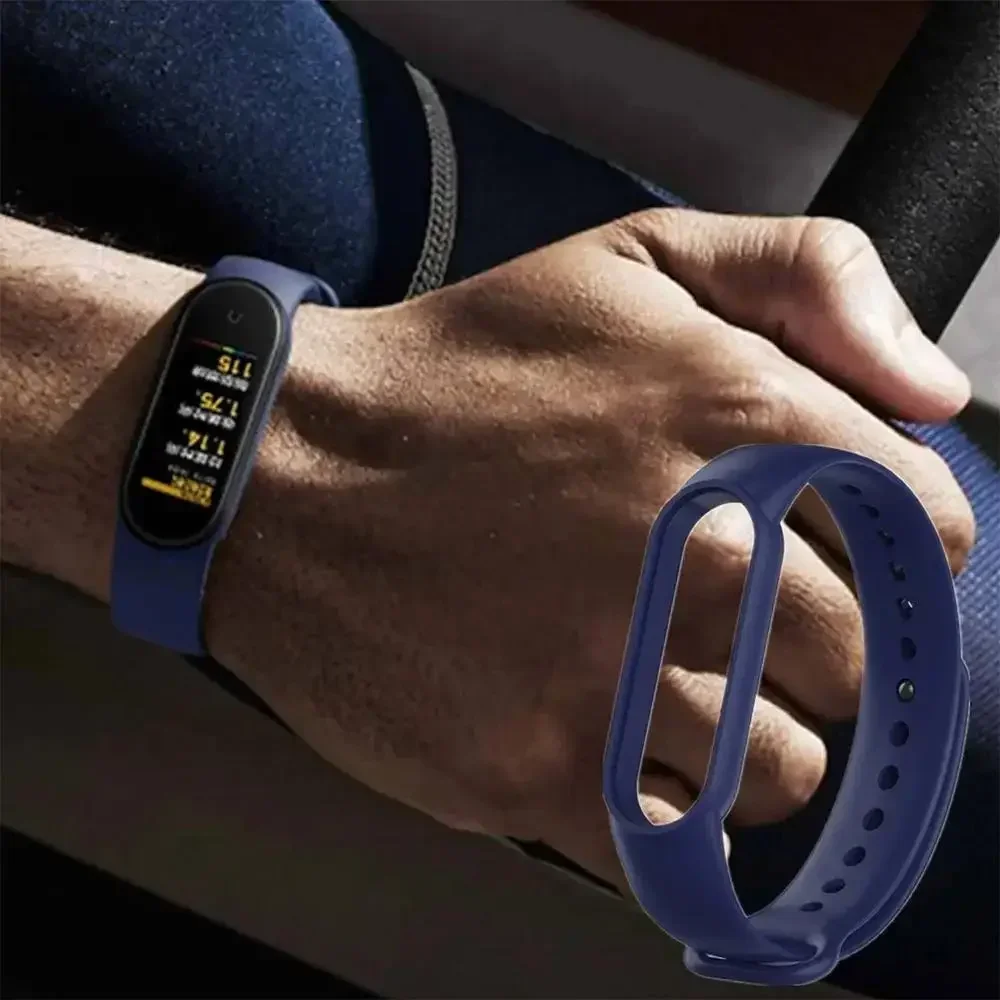 Correa de silicona para reloj Xiaomi Mi Band 7 6 5 4 3, pulsera, correas de muñeca, correa Mi Band 6 7 5 4, accesorios para reloj inteligente