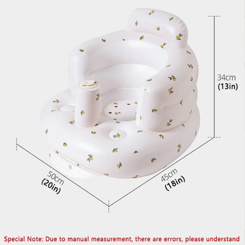เด็กโซฟาเป่าลมเด็กโซฟาแบบพกพาโซฟาเป่าลม Pvc Multi-function ที่นั่งฝึกนั่งกลางแจ้งห้องน้ํา