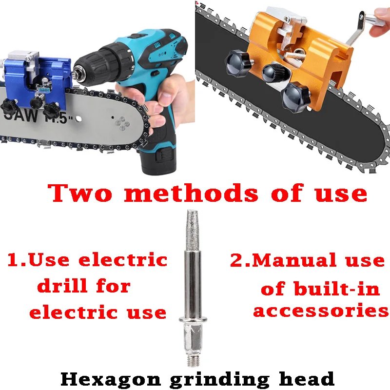Abrasive Tools Woodworking Chainsaw Sharpener Suitable for Most Chain Saw