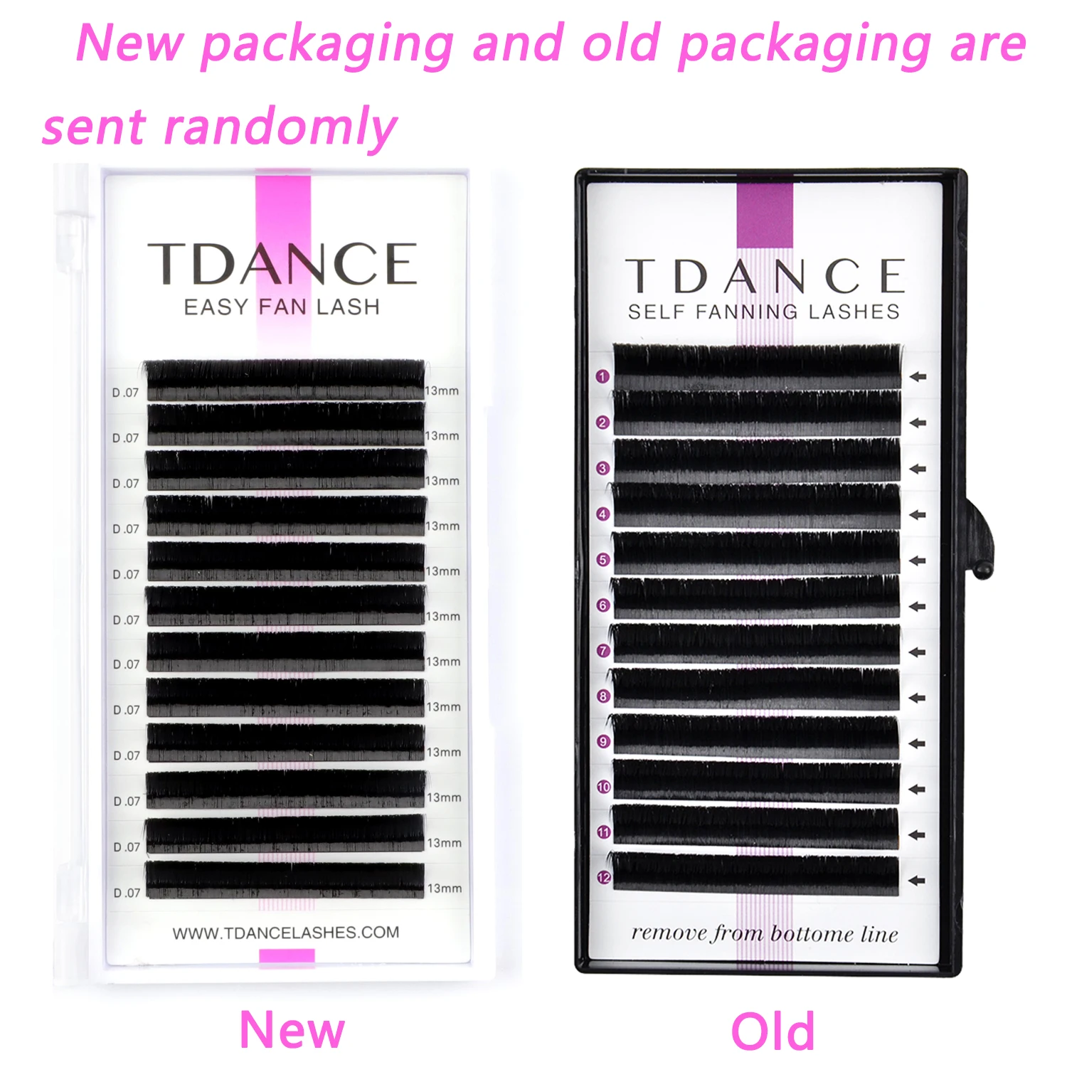 TDANCE Easy fanning Fast Fan Blooming Eyelash Extensions ขนตาอัตโนมัติคุณภาพสูง Flowering Volume Eyelash