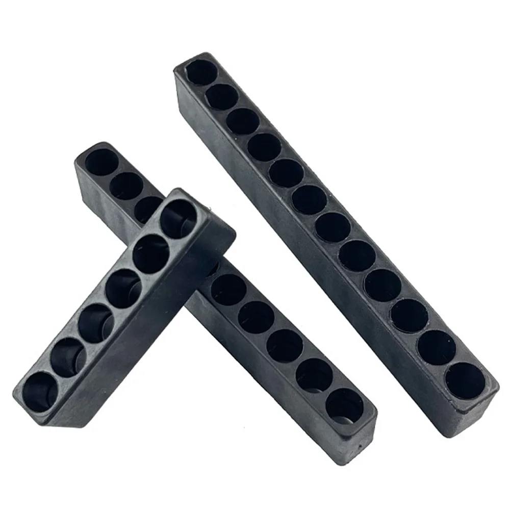 6/10/11/12 Holes Drill Bit Storage Case Screwdriver Head Holder Hex Shank Screwdriver Bit Holder for 6.35mm/ 1/4" Standard Bits